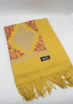 Yellow Cashmere Mufflers - Image 2