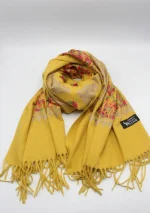 Yellow Cashmere Mufflers